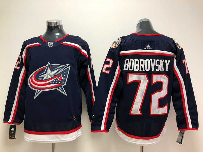 Blue Jackets 72 Sergei Bobrovsky Navy Blue Adidas Stitched Jersey,We sell and wholesale Blue Jackets 72 Sergei Bobrovsky Navy Blue Adidas Stitched Jersey on line form chian!